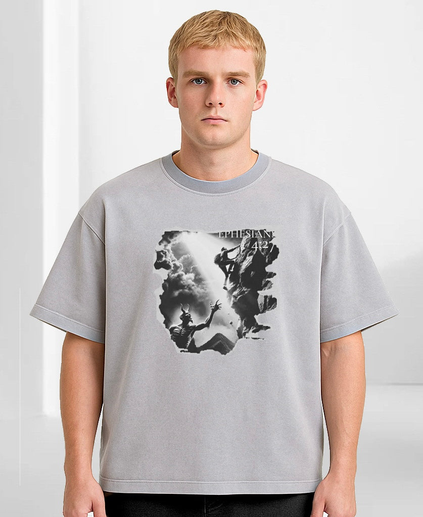 Ephesians 4:27 - Enzyme Washed T-Shirt