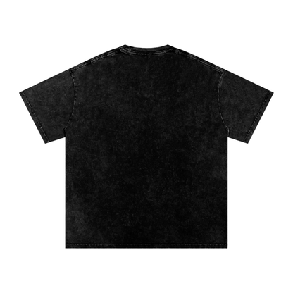 1 Thessalonians 5:18- Acid Wash Oversize T-Shirt - 250 GSM